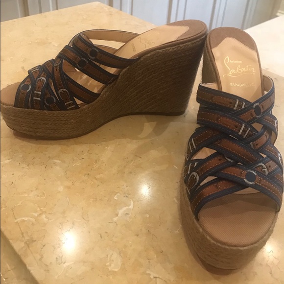Christian Louboutin Wedges - Picture 1 of 2